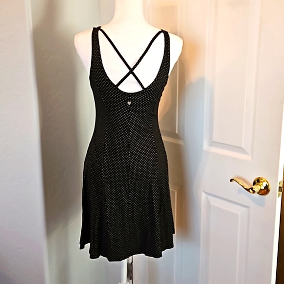 Billabong black polkadot sundress - size Medium - Picture 3 of 5